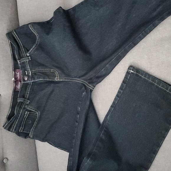 Gloria Vanderbilt jeans women's size 4p 4 petite blue dark demin jeans - Picture 10 of 14